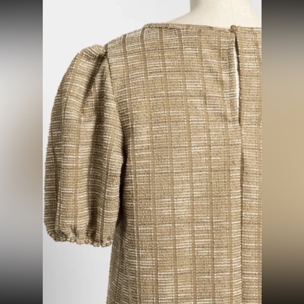 ModCloth NWT Gold Dress Women’s Size Medium - Picture 4 of 11